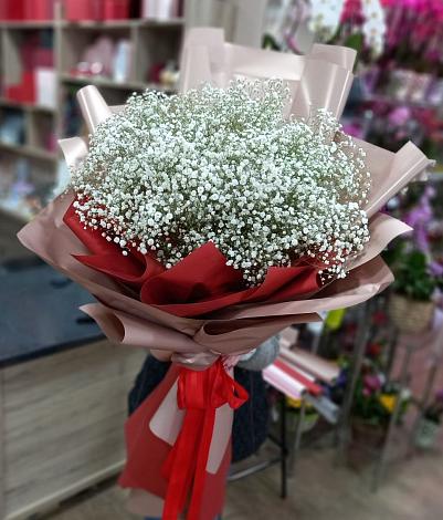 Букет цветов из: Гипсофила в Краснодаре