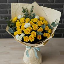 Букет цветов из:  Розы в Краснодаре