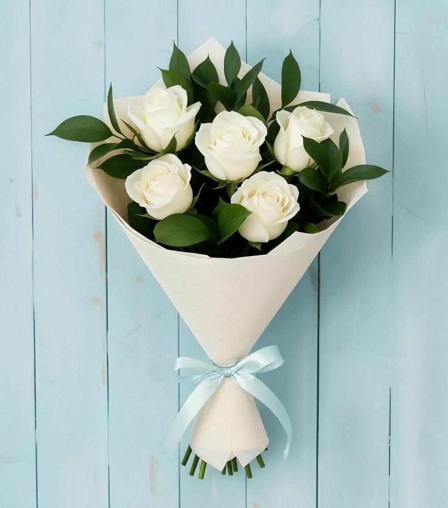 Букет цветов из: Розы в Краснодаре