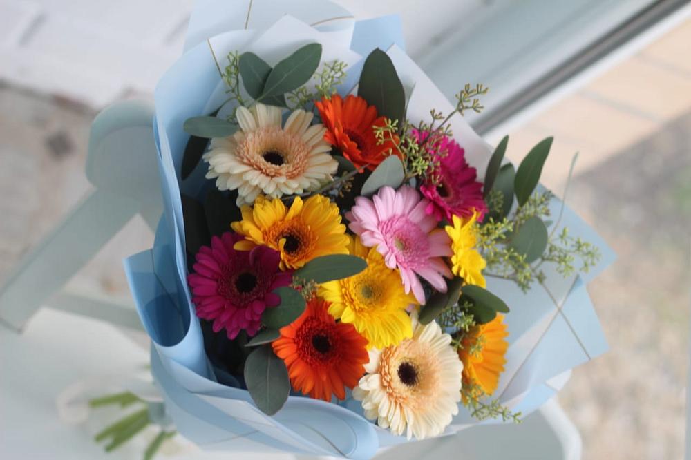 Букет цветов из: Герберы в Краснодаре