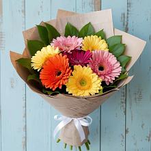 Букет цветов из:  Герберы в Краснодаре