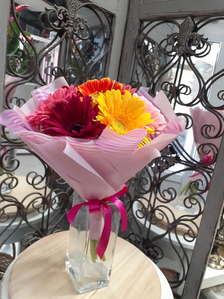 Букет цветов из: Герберы в Краснодаре