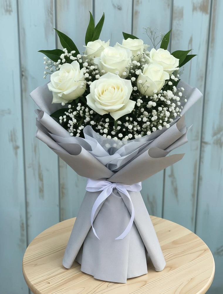 Букет цветов из: Розы в Краснодаре