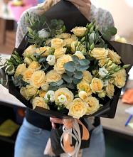 Букет цветов из:  Розы и Лизиантусы #REPLACE_PRED# Краснодаре