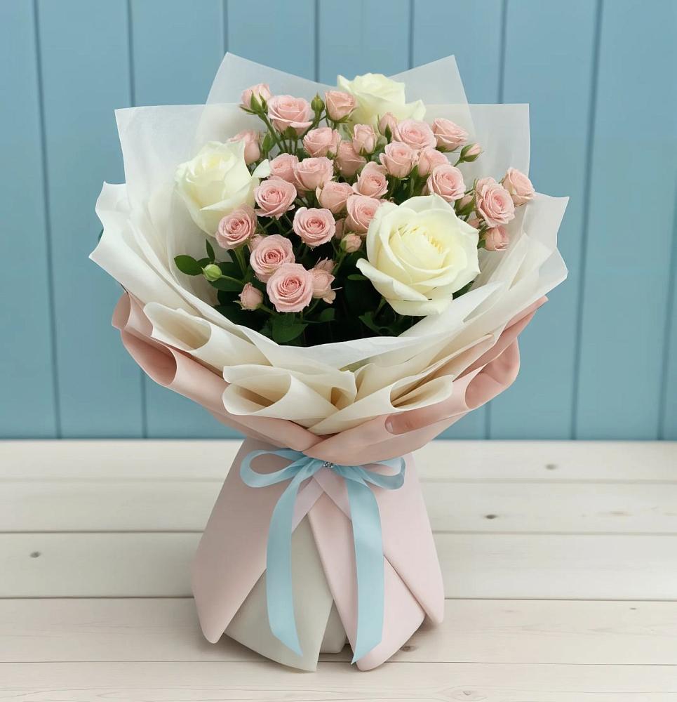 Букет цветов из: Розы в Краснодаре