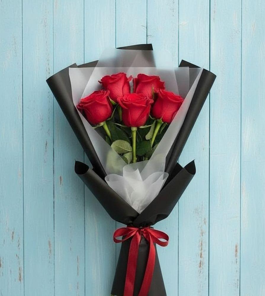 Букет цветов из: Розы в Краснодаре